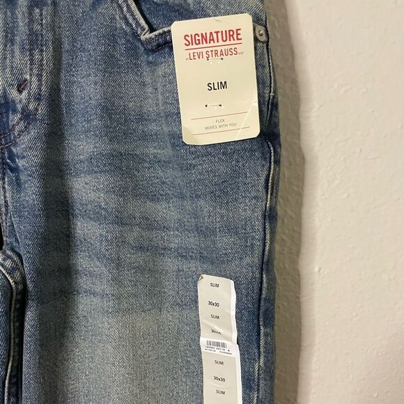 Signature by Levi Strauss Slim Jeans Size 30 - Picture 5 of 8